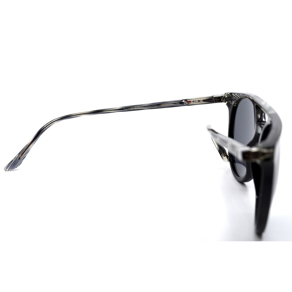 NEW STARCK SH5020 0001/81 BLACK GREY POLARIZED AUTHENTIC SUNGLASSES - Picture 11 of 13